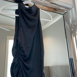 ALC Black Satin Dress